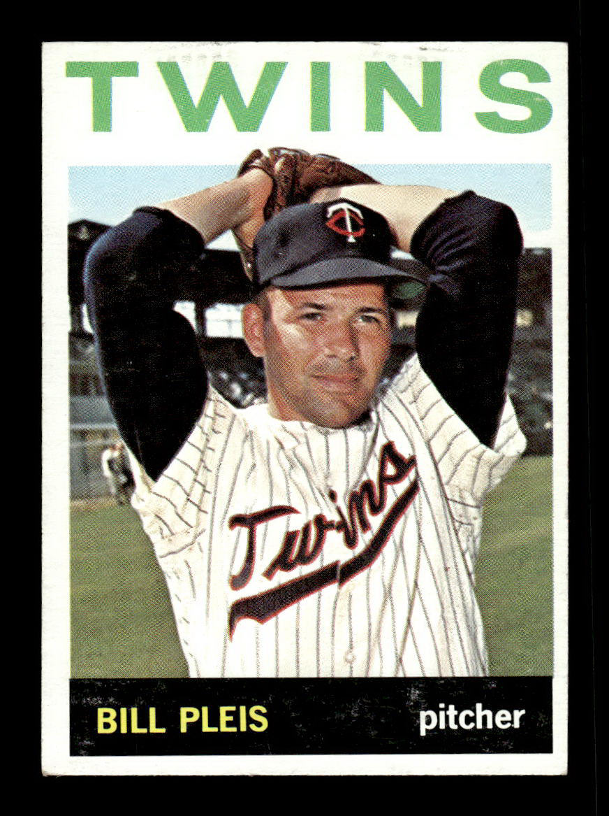 1964 Topps #484 Bill Pleis Minnesota Twins EX HOF-10006199
