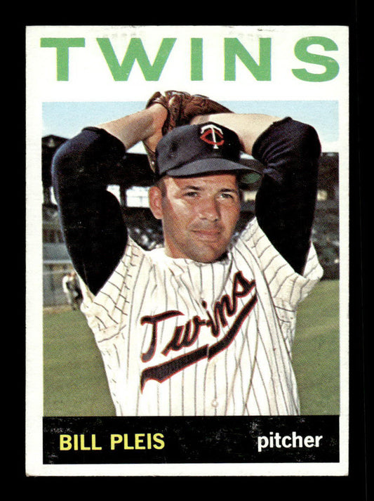 1964 Topps #484 Bill Pleis Minnesota Twins EX HOF-10006199