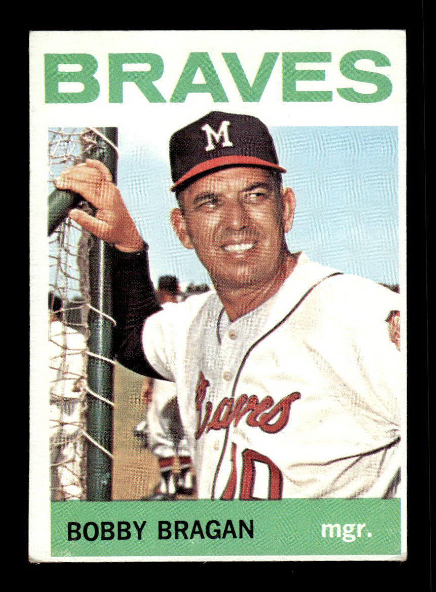 1964 Topps #506 Bobby Bragan Milwaukee Braves EX HOF-10006206