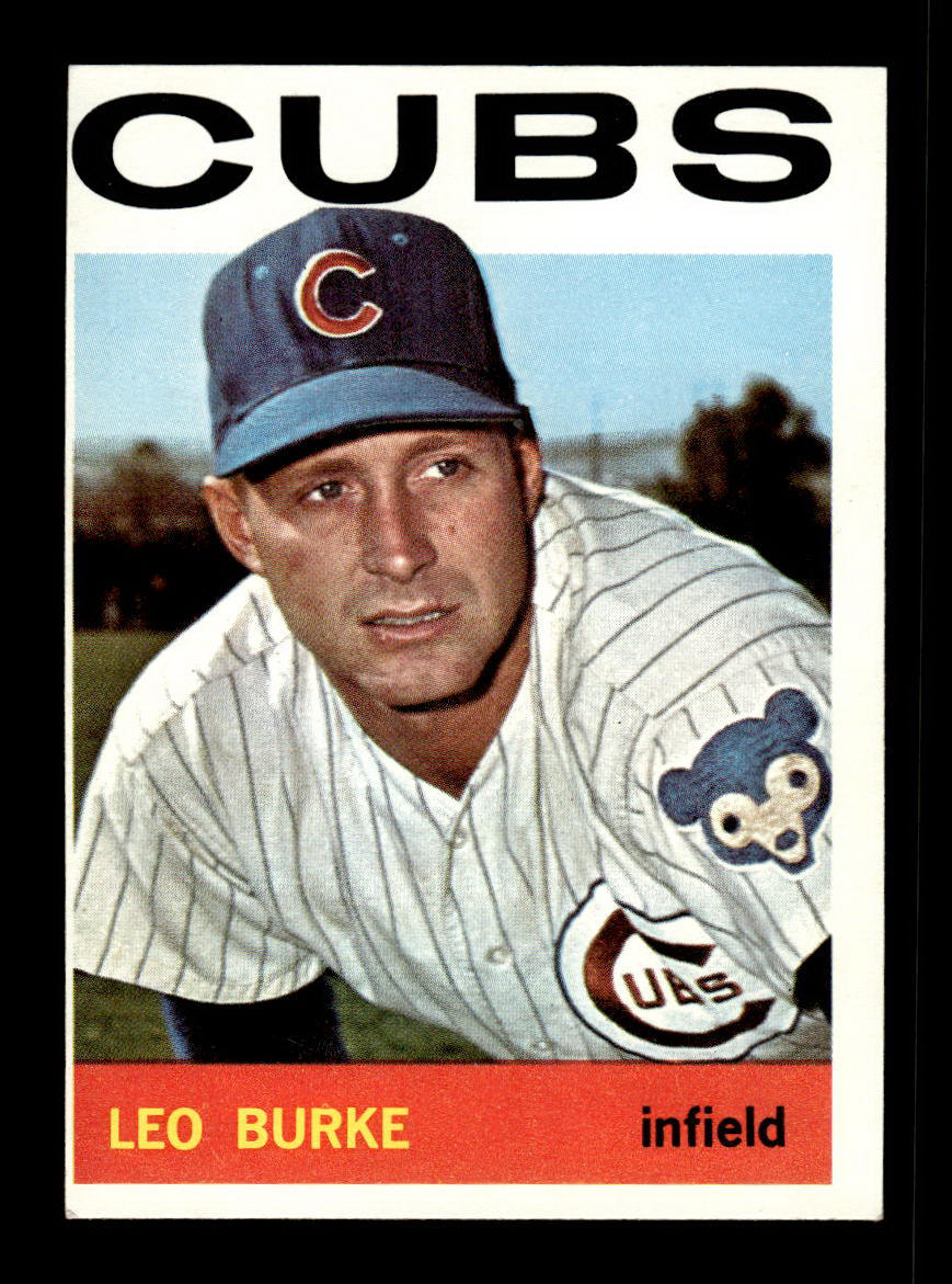 1964 Topps #557 Leo Burke Chicago Cubs EX HOF-10006218