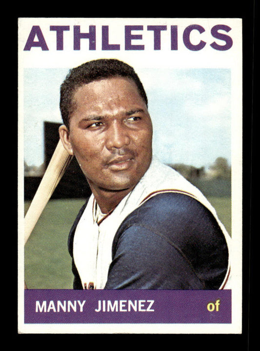 1964 Topps #574 Manny Jimenez Kansas City Athletics EX HOF-10006223