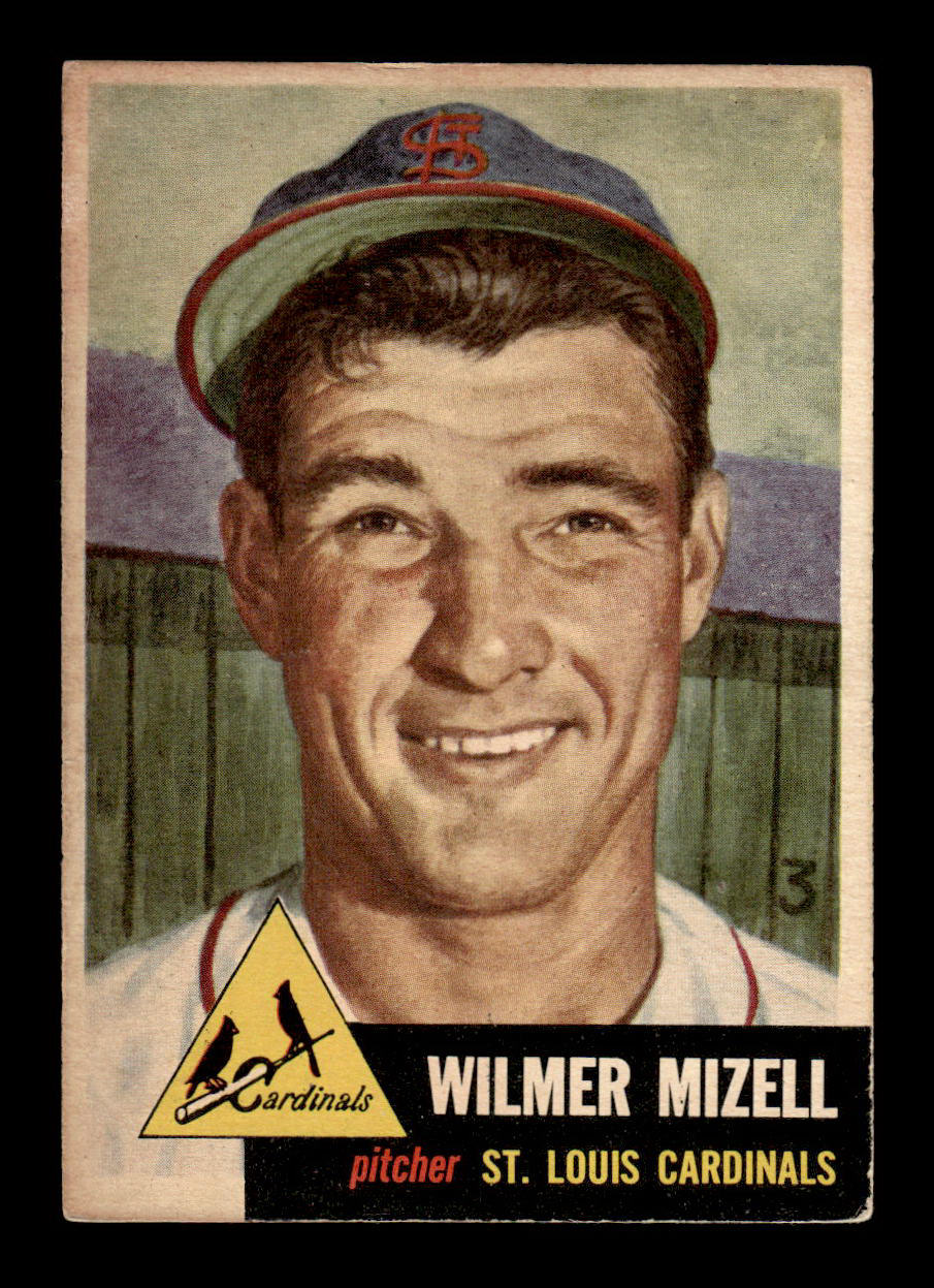 1953 Topps #128 Wilmer Mizell St. Louis Cardinals Crease Free VGEX HOF-10006413