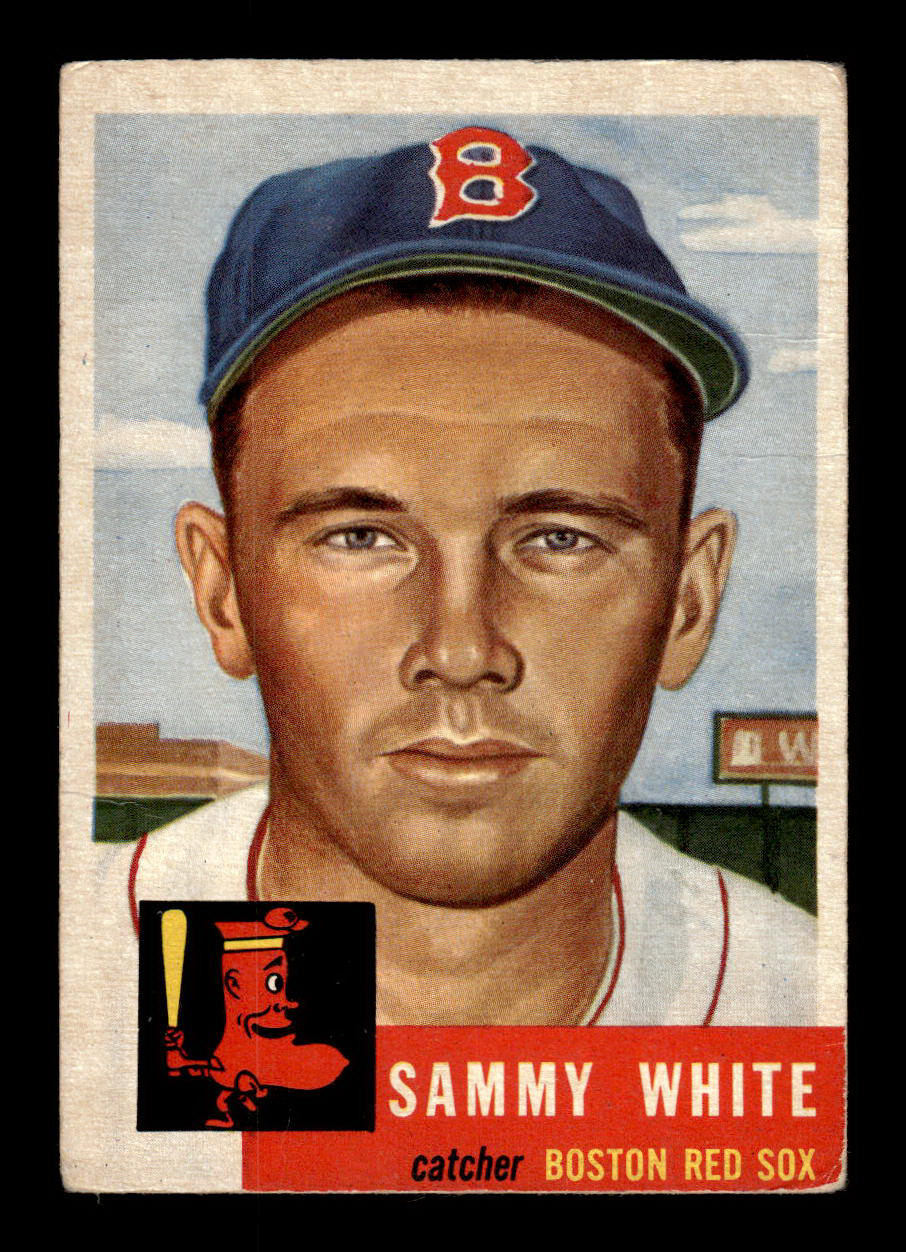 1953 Topps #139 Sammy White Boston Red Sox VGEX HOF-10006424