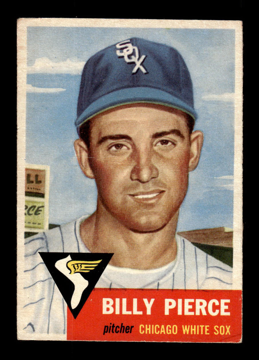 1953 Topps #143 Billy Pierce Chicago White Sox VG wrinkle HOF-10006428
