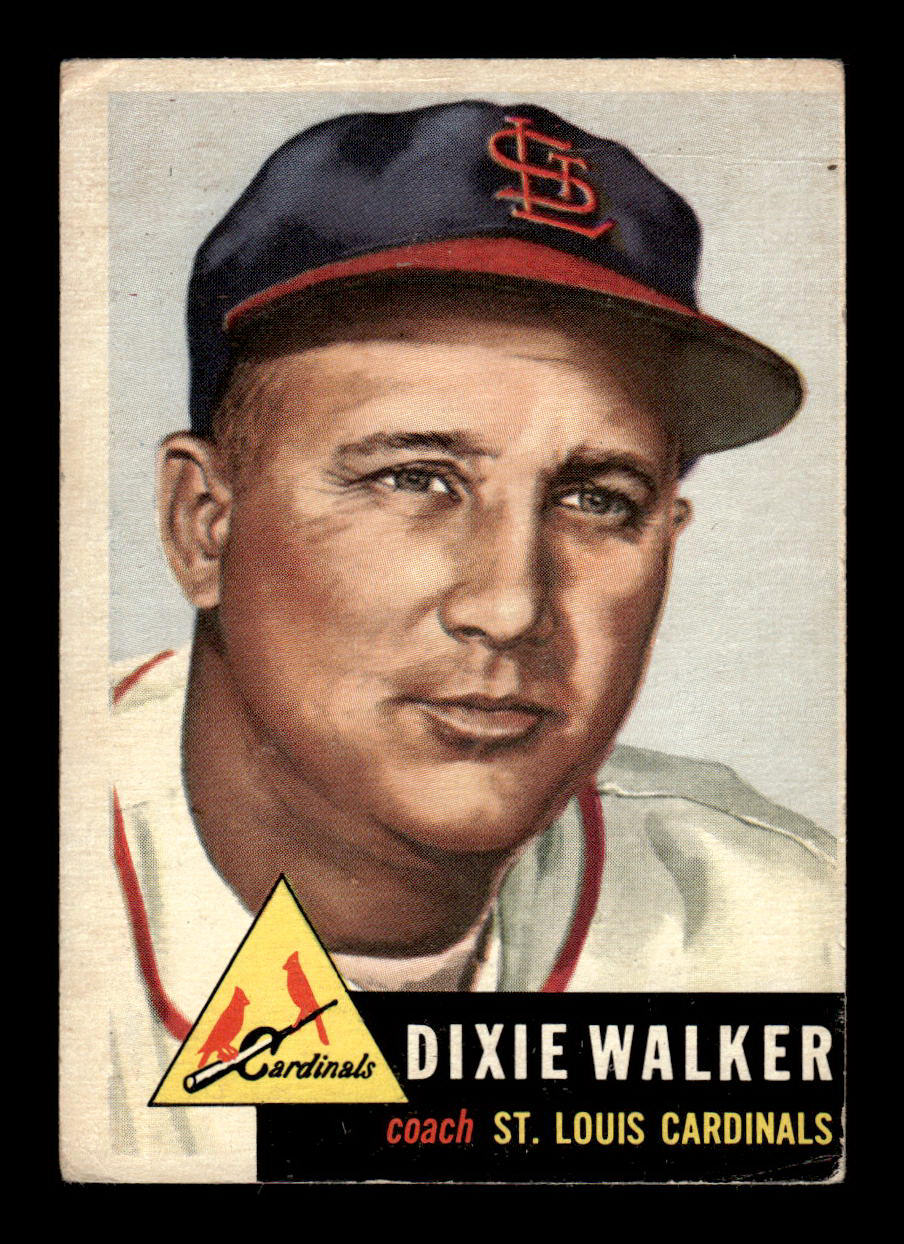 1953 Topps #190 Dixie Walker St. Louis Cardinals VG HOF-10006475