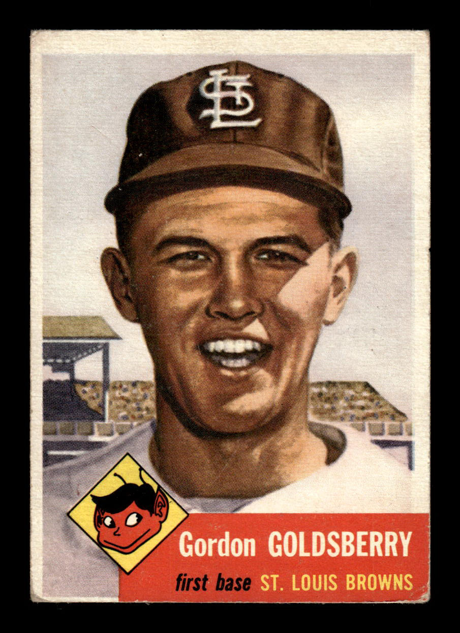 1953 Topps #200 Gordon Goldsberry St. Louis Browns EX HOF-10006485