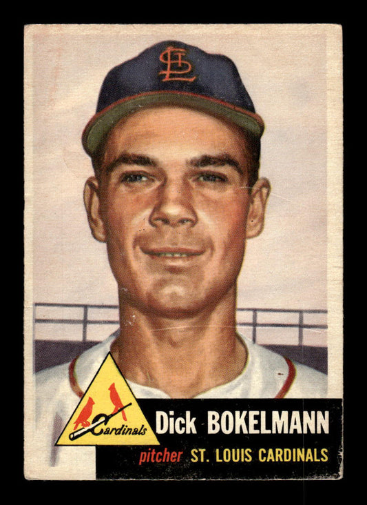1953 Topps #204 Dick Bokelmann St. Louis Cardinals VG HOF-10006561