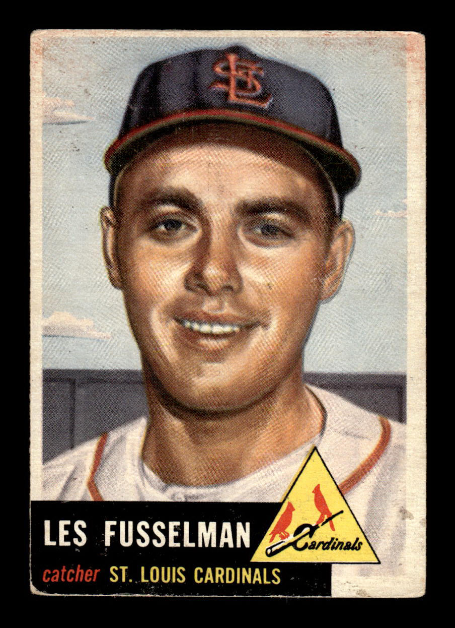 1953 Topps #218 Les Fusselman St. Louis Cardinals VGEX HOF-10006575