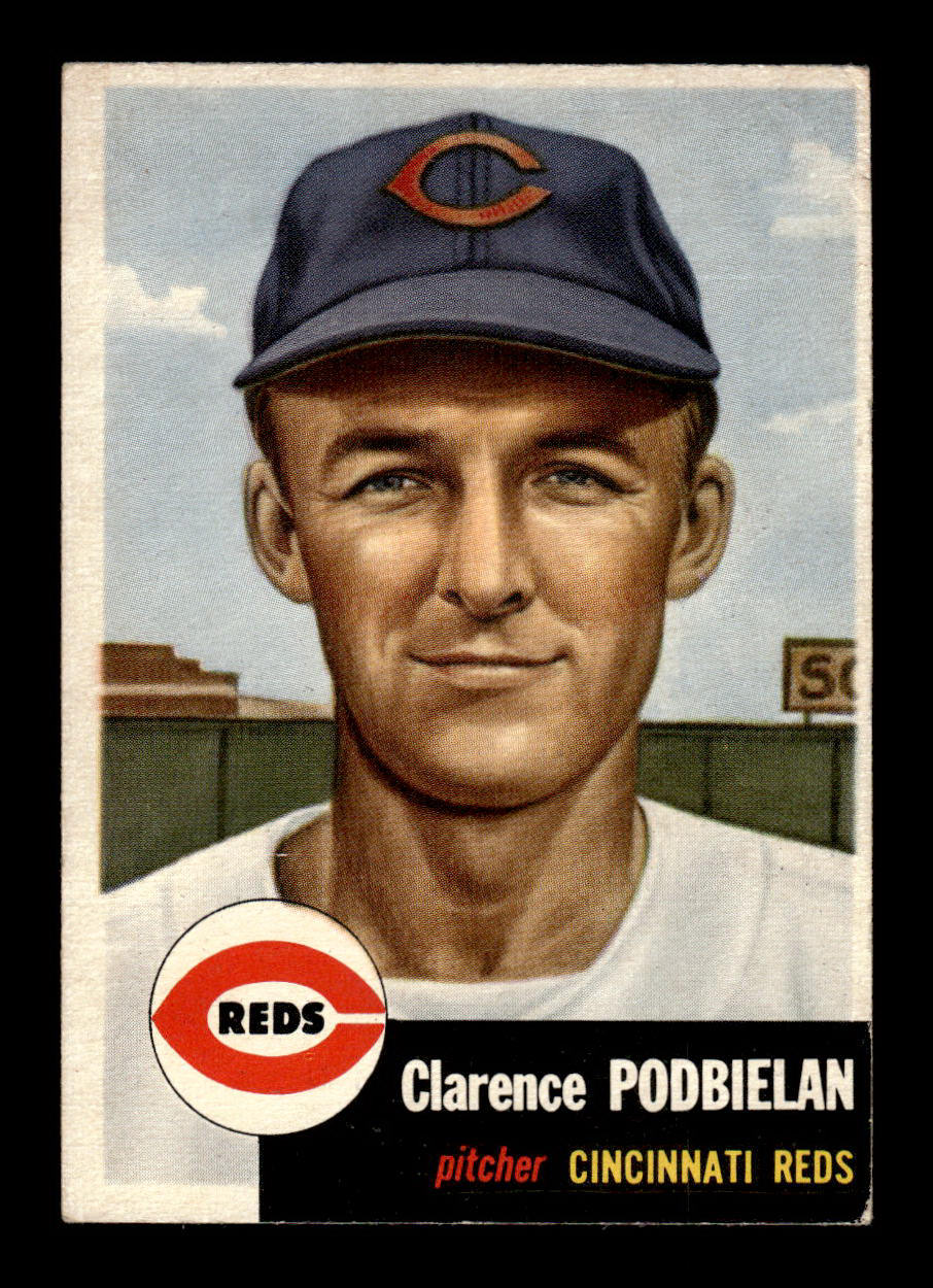 1953 Topps #237 Bud Podbielan Cincinnati Reds VG HOF-10006593