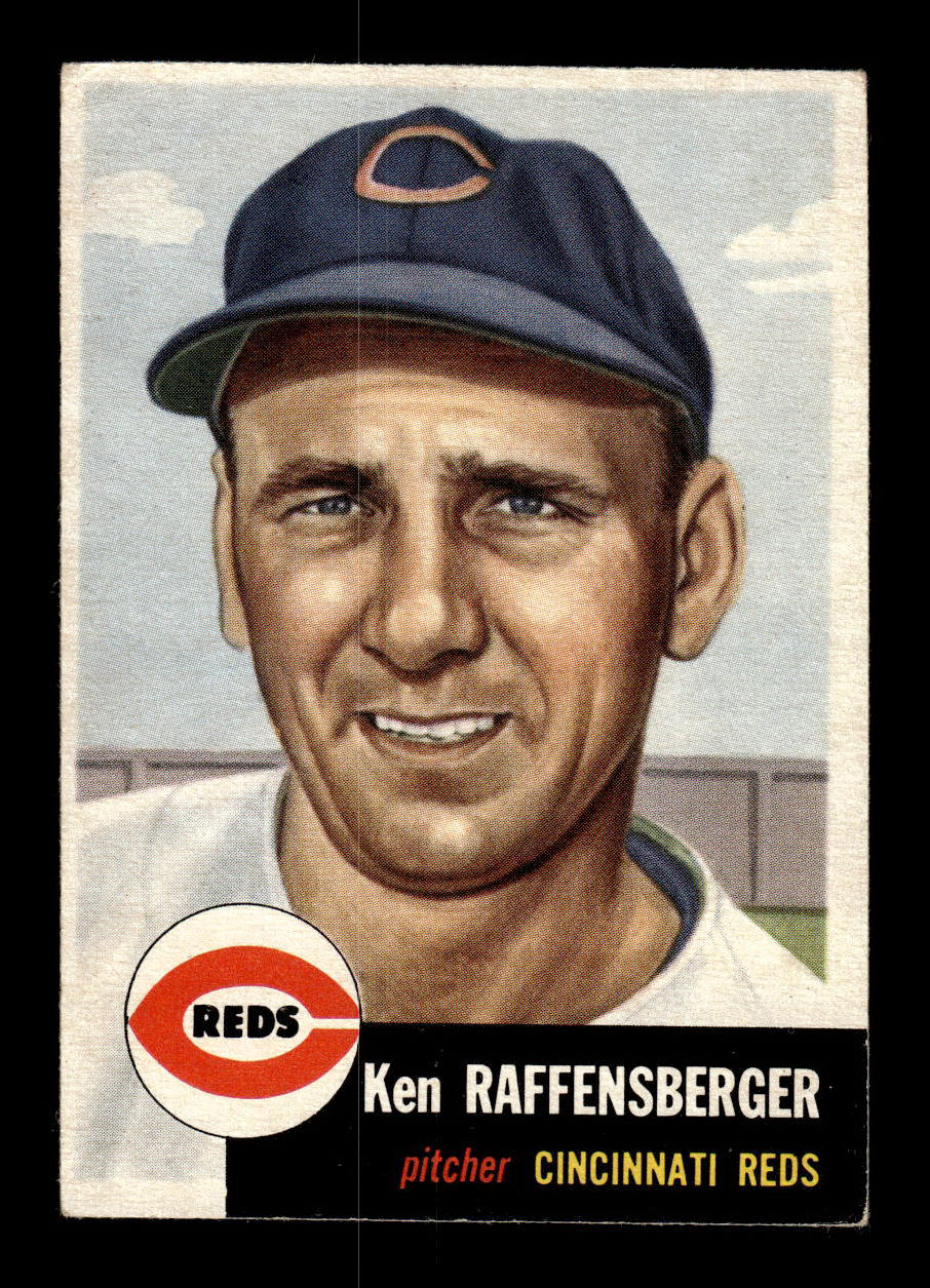 1953 Topps #276 Ken Raffensberger Cincinnati Reds VGEX HOF-10006625