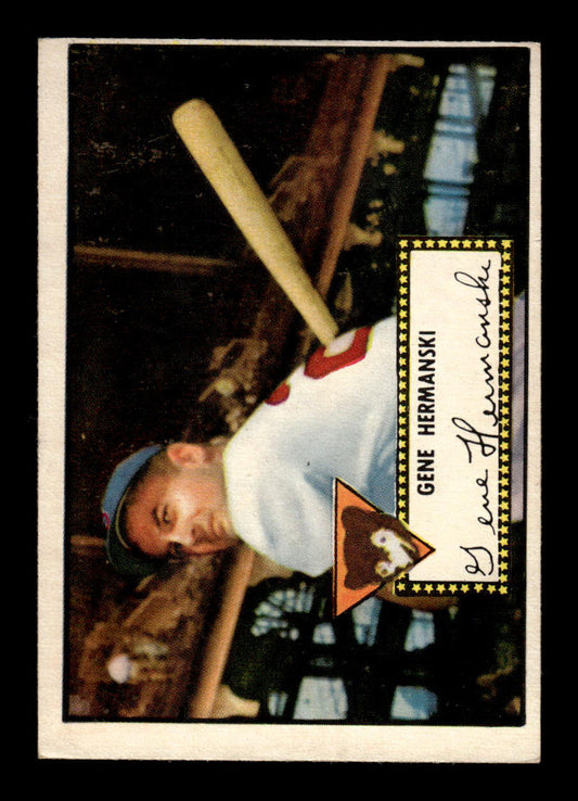 1952 Topps #16 Gene Hermanski Chicago Cubs VGEX HOF-10006645