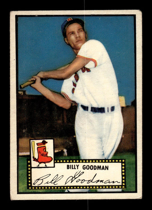 1952 Topps #23 Billy Goodman Boston Red Sox Crease Free EX HOF-10006652