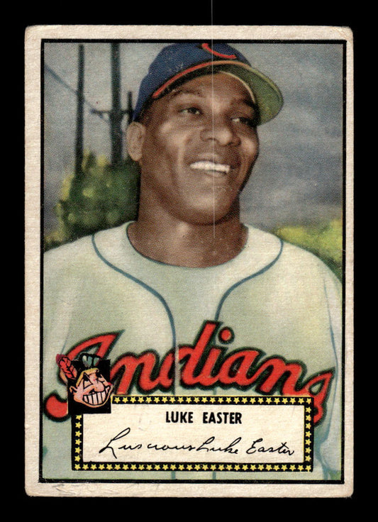 1952 Topps #24 black Luke Easter Cleveland Indians VGEX HOF-10006653