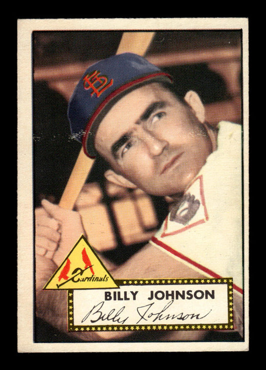 1952 Topps #83 Billy Johnson St. Louis Cardinals Crease Free EX HOF-10006709