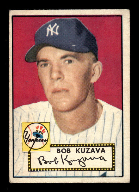 1952 Topps #85 Bob Kuzava New York Yankees Crease Free EX HOF-10006711
