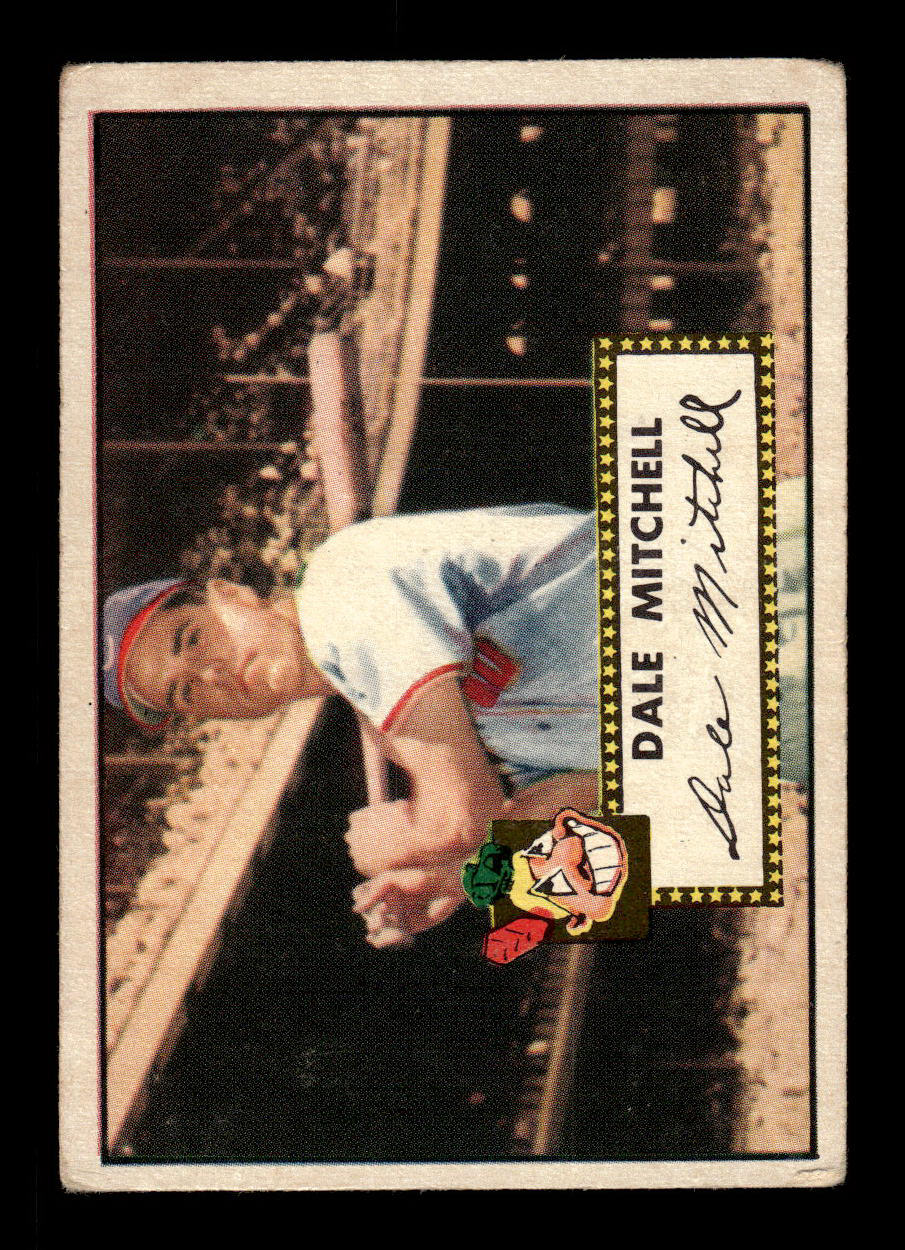 1952 Topps #92 Dale Mitchell Cleveland Indians VG HOF-10006718