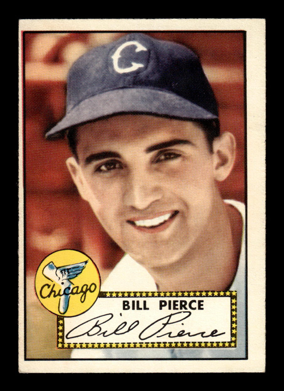 1952 Topps #98 Bill Pierce Chicago White Sox Crease Free EX HOF-10006724