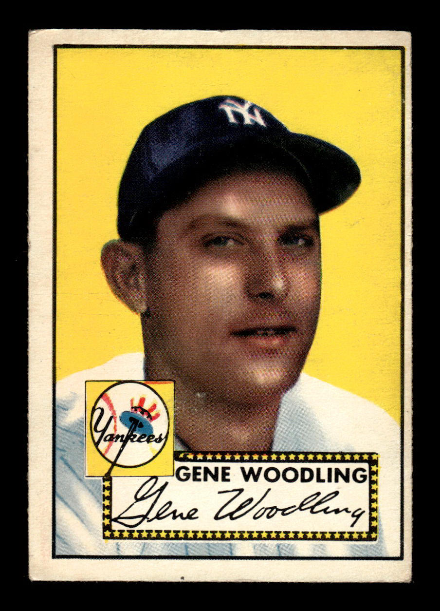 1952 Topps #99 Gene Woodling New York Yankees VGEX HOF-10006725