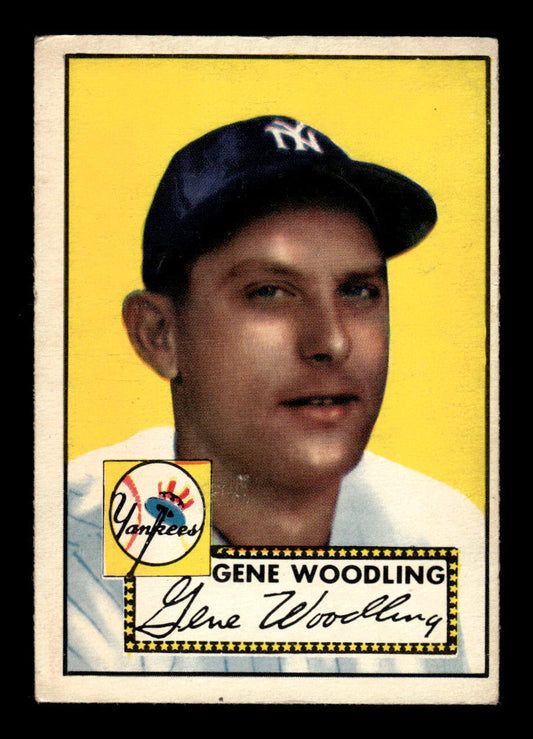 1952 Topps #99 Gene Woodling New York Yankees VGEX HOF-10006725