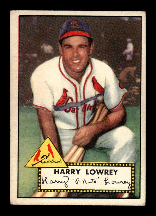 1952 Topps #111 Peanuts Lowrey St. Louis Cardinals VGEX HOF-10006737