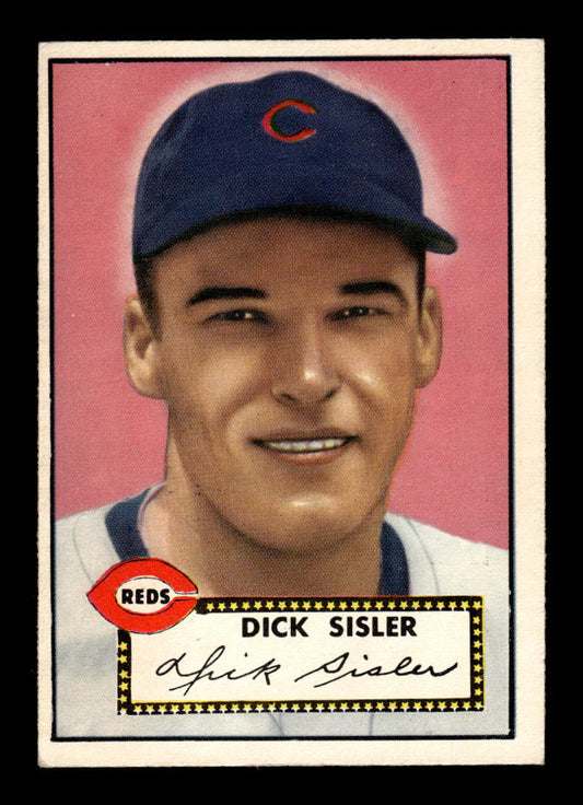 1952 Topps #113 Dick Sisler Cincinnati Reds Crease Free EX HOF-10006739