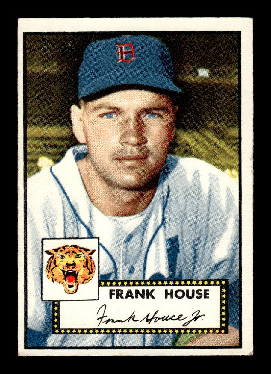1952 Topps #146 Frank House Detroit Tigers Crease Free EX HOF-10006772