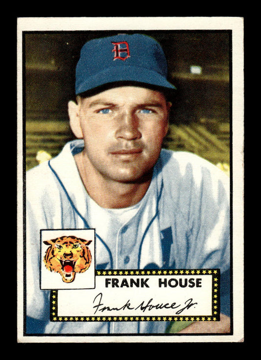 1952 Topps #146 Frank House Detroit Tigers Crease Free EX HOF-10006772
