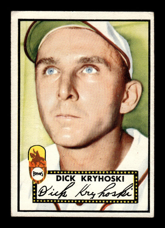 1952 Topps #149 Dick Kryhoski St. Louis Browns Crease Free EX HOF-10006775