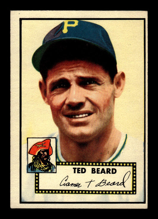 1952 Topps #150 Ted Beard Pittsburgh Pirates Crease Free EX HOF-10006776