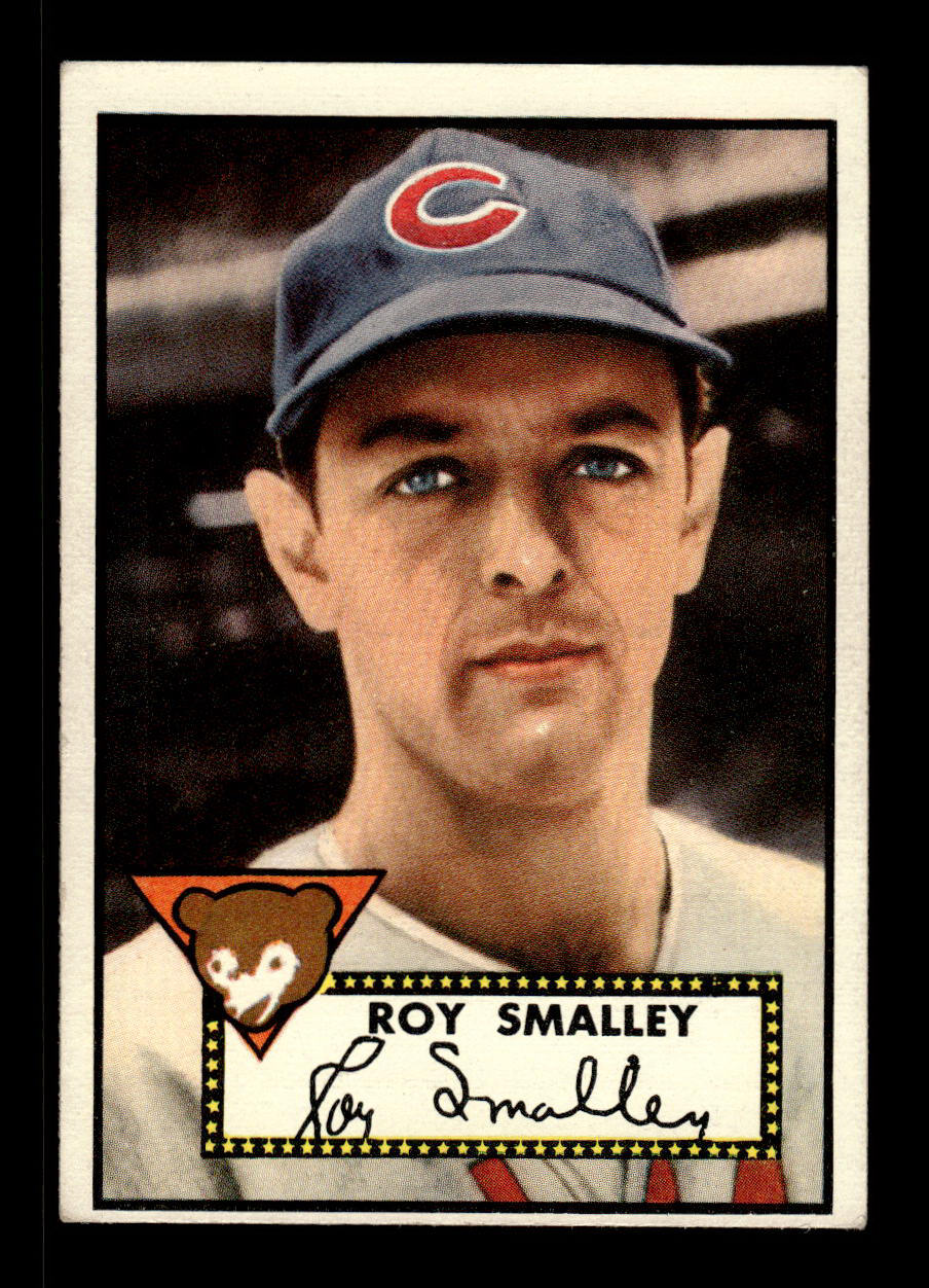 1952 Topps #173 Roy Smalley Chicago Cubs Crease Free EX HOF-10006898