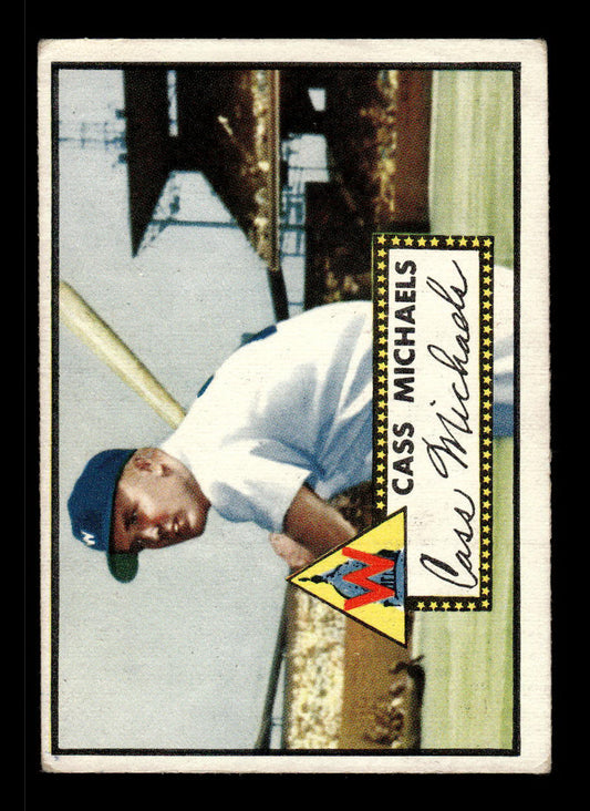 1952 Topps #178 Cass Michaels Washington Senators Crease Free EX HOF-10006903