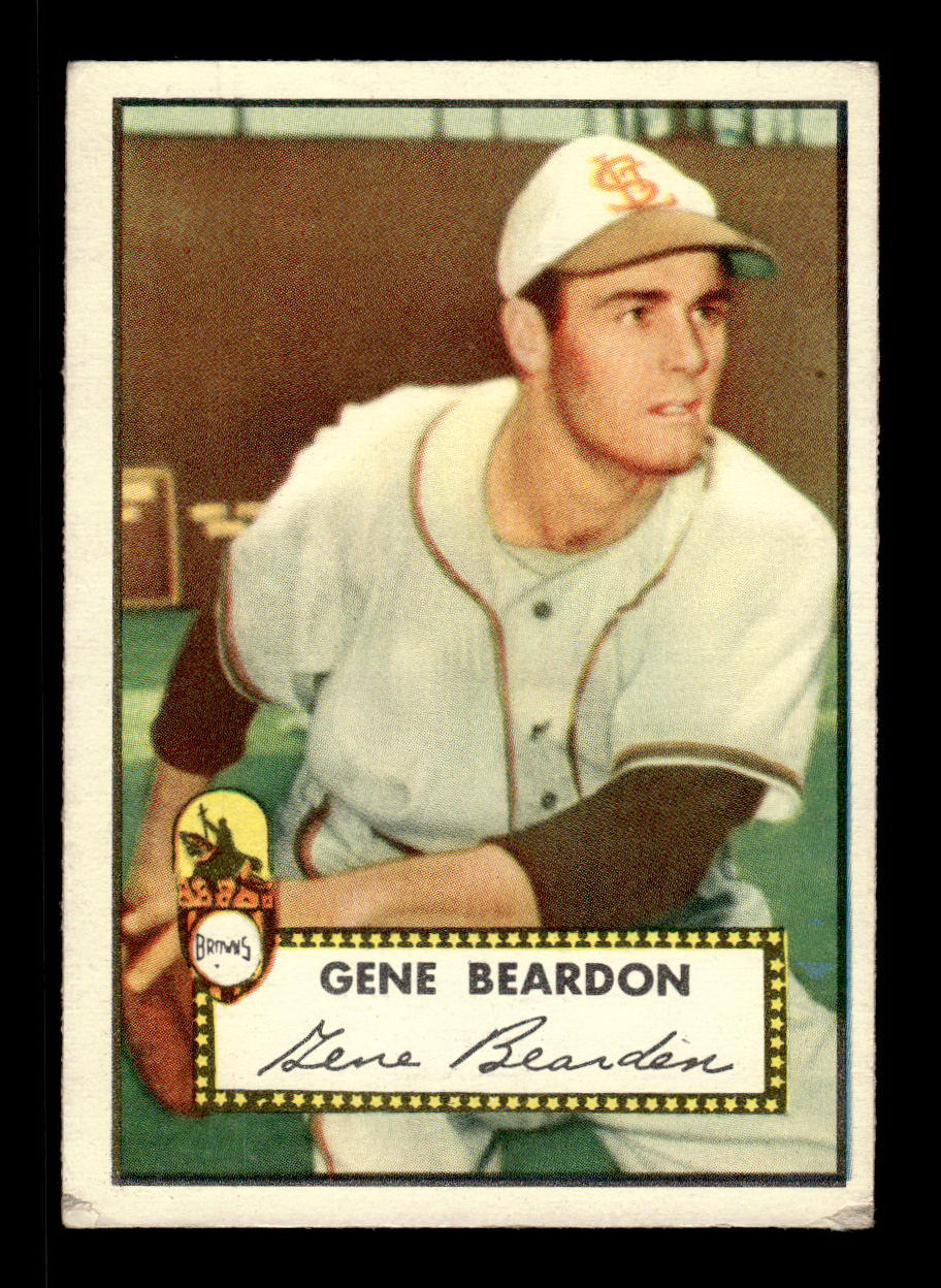 1952 Topps #229 Gene Bearden St. Louis Browns Crease Free EX HOF-10006954