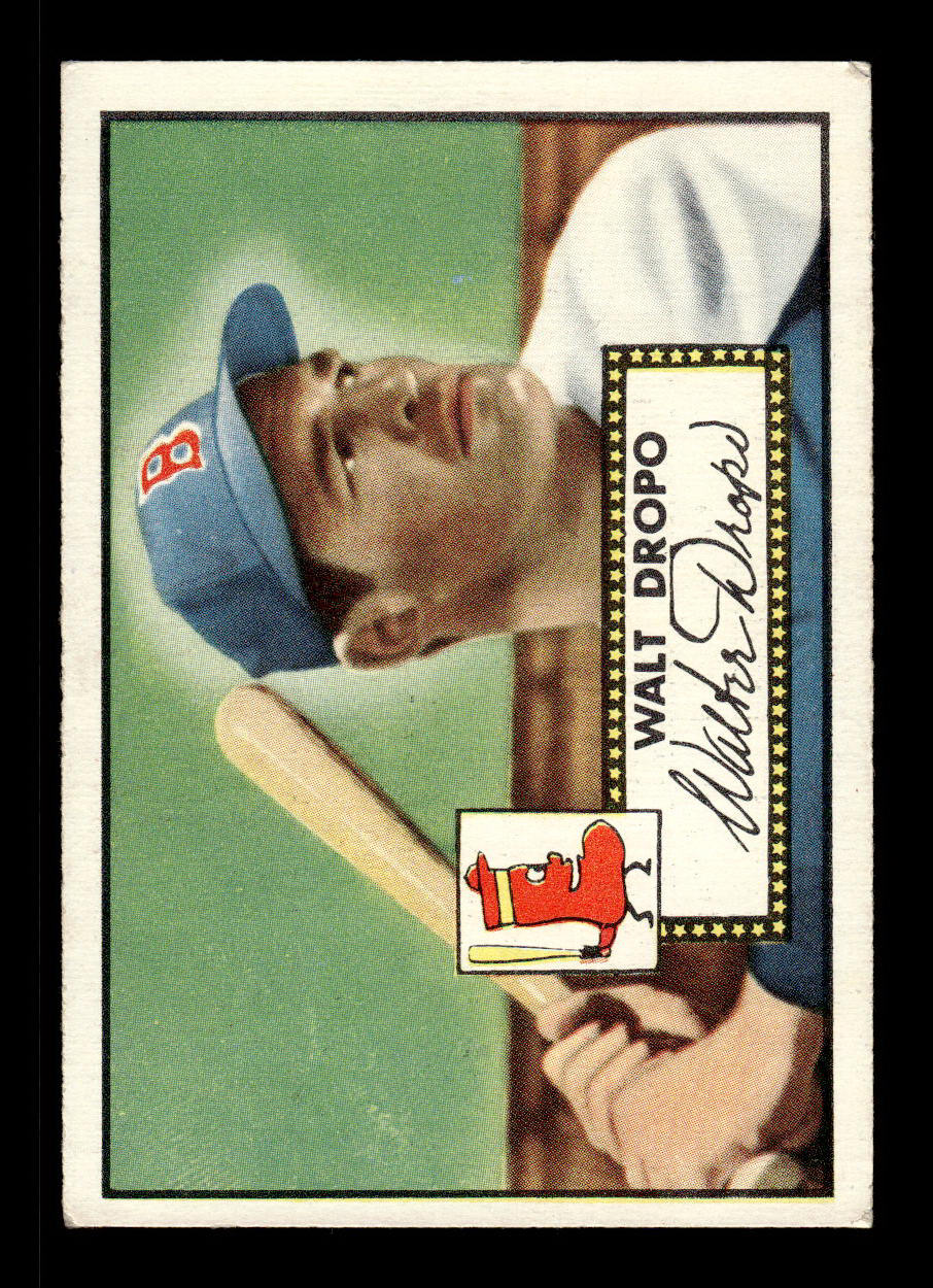 1952 Topps #235 Walt Dropo Boston Red Sox Crease Free EXMT HOF-10006960