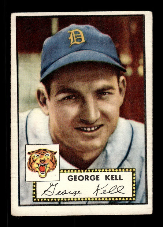 1952 Topps #246 George Kell Detroit Tigers MK Back EXMT HOF-10006970