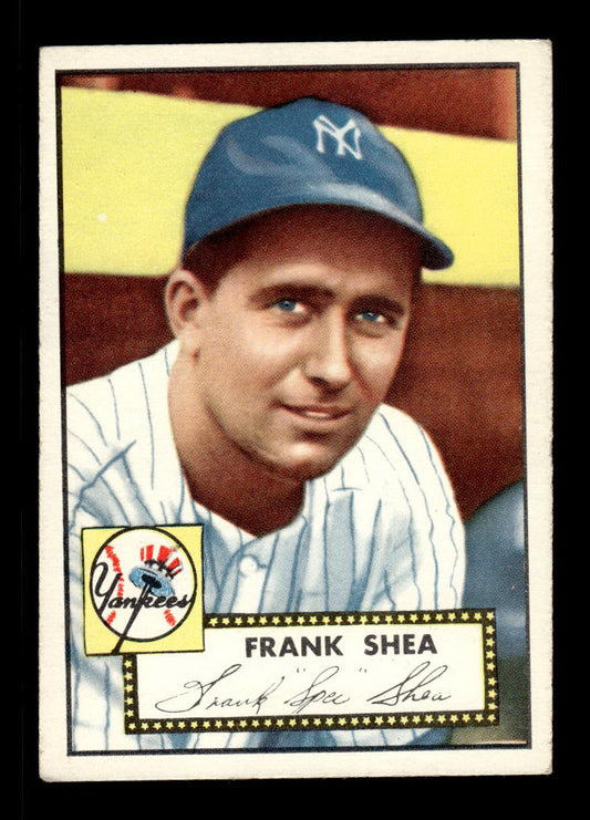 1952 Topps #248 Frank Shea Washington Senators Crease Free EX HOF-10006972