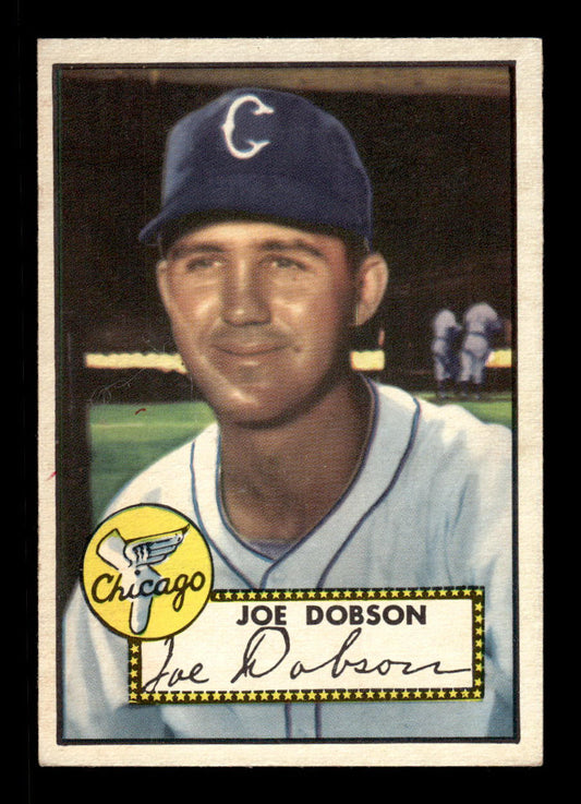 1952 Topps #254 Joe Dobson Chicago White Sox Crease Free EXMT HOF-10006978