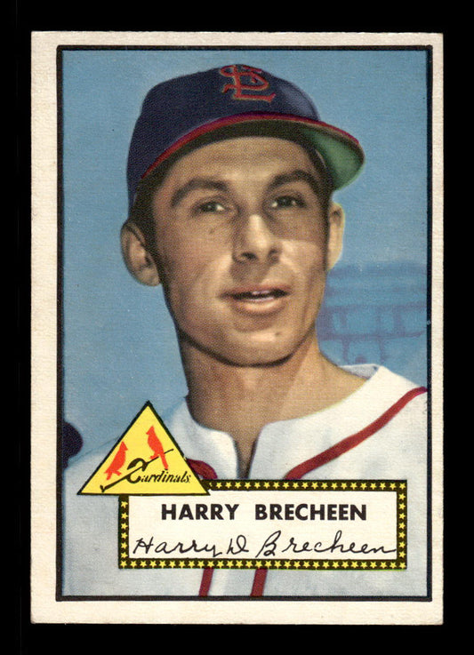 1952 Topps #263 Harry Brecheen St. Louis Cardinals Crease Free EX HOF-10006985