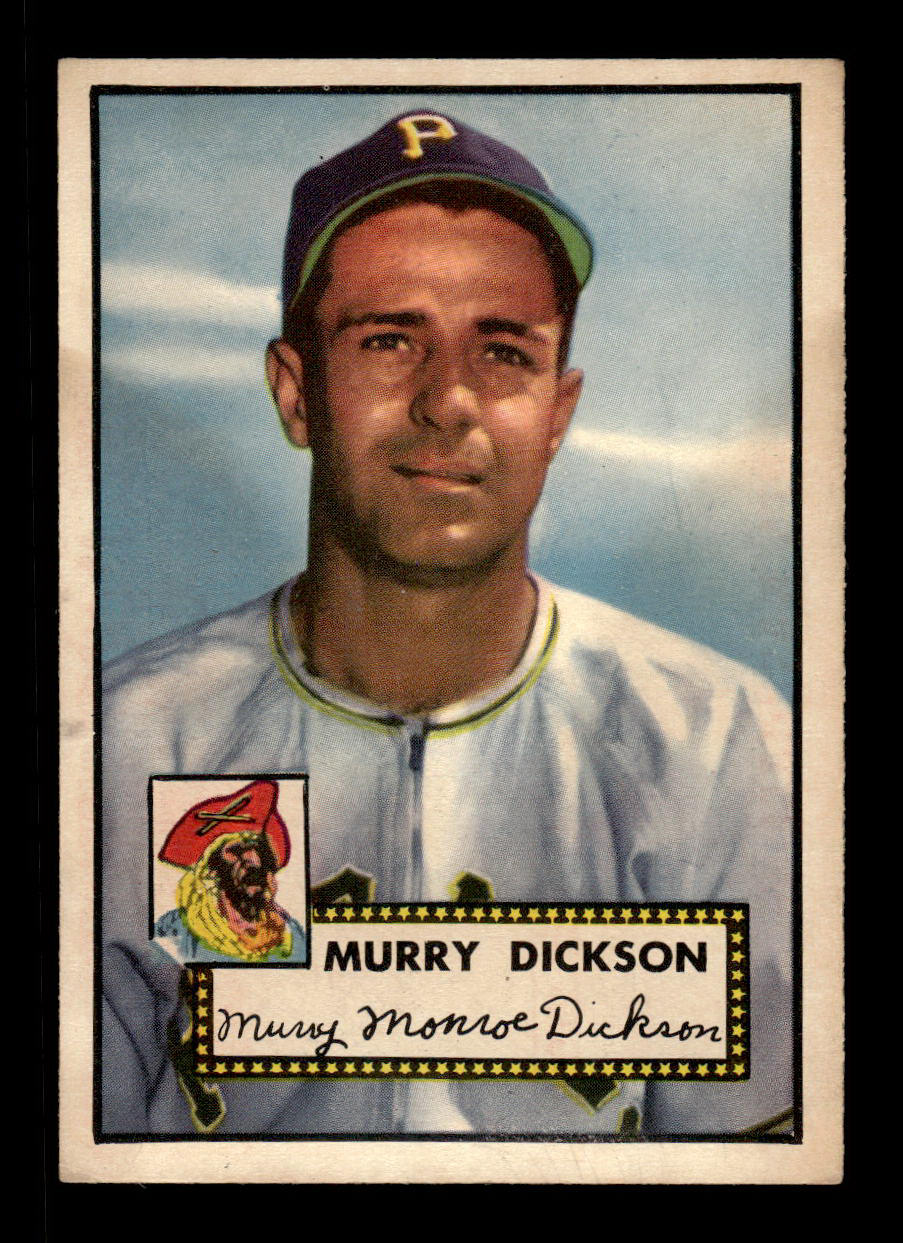 1952 Topps #266 Murry Dickson Pittsburgh Pirates Crease Free EX HOF-10006988