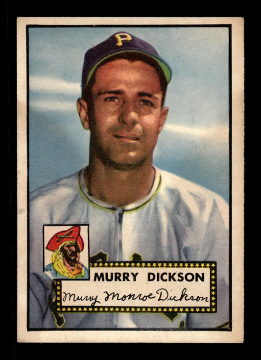 1952 Topps #266 Murry Dickson Pittsburgh Pirates Crease Free EX HOF-10006988