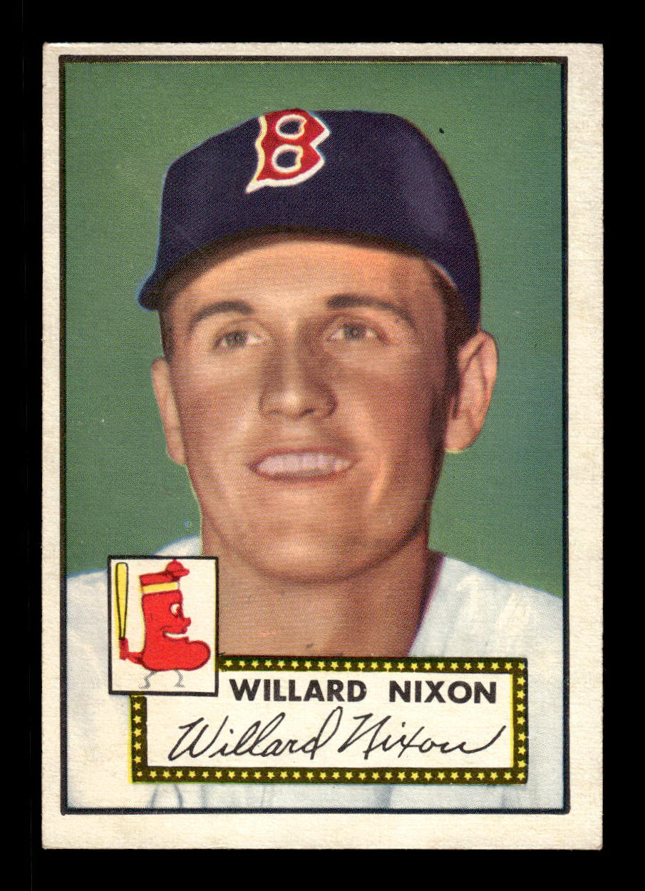1952 Topps #269 Willard Nixon Boston Red Sox Crease Free EXMT HOF-10006991