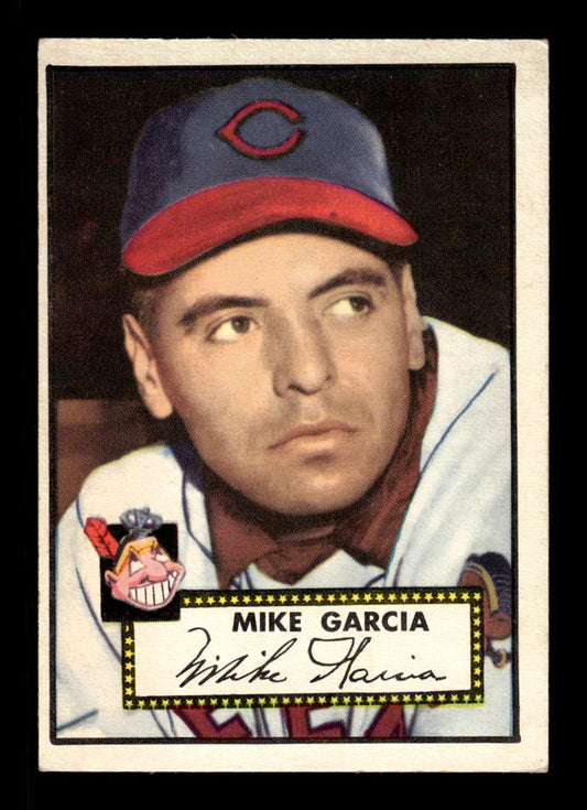 1952 Topps #272 Mike Garcia Cleveland Indians Crease Free EXMT HOF-10006994