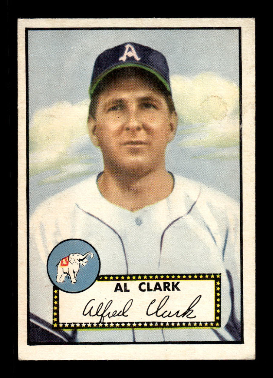 1952 Topps #278 Allie Clark Philadelphia Athletics Crease Free EX HOF-10007000
