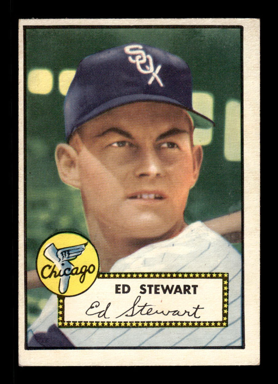 1952 Topps #279 Bud Stewart Chicago White Sox Crease Free EXMT HOF-10007001