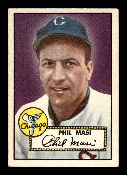 1952 Topps #283 Phil Masi Chicago White Sox Crease Free EXMT HOF-10007005