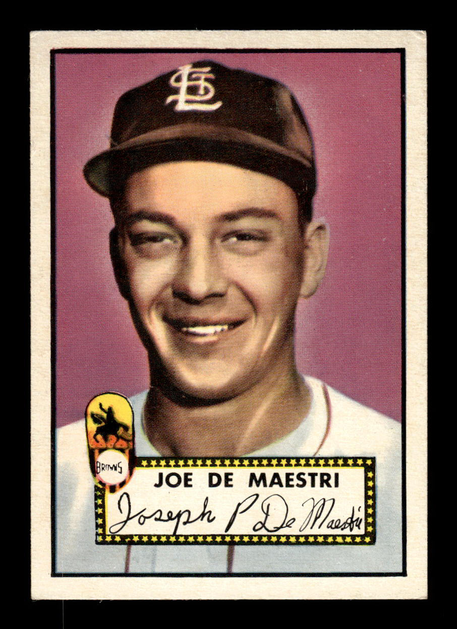 1952 Topps #286 Joe DeMaestri St. Louis Browns Crease Free EXMT HOF-10007008