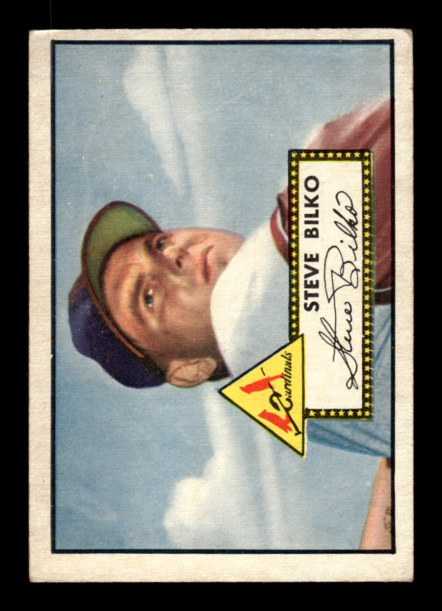 1952 Topps #287 Steve Bilko St. Louis Cardinals Crease Free EX HOF-10007009