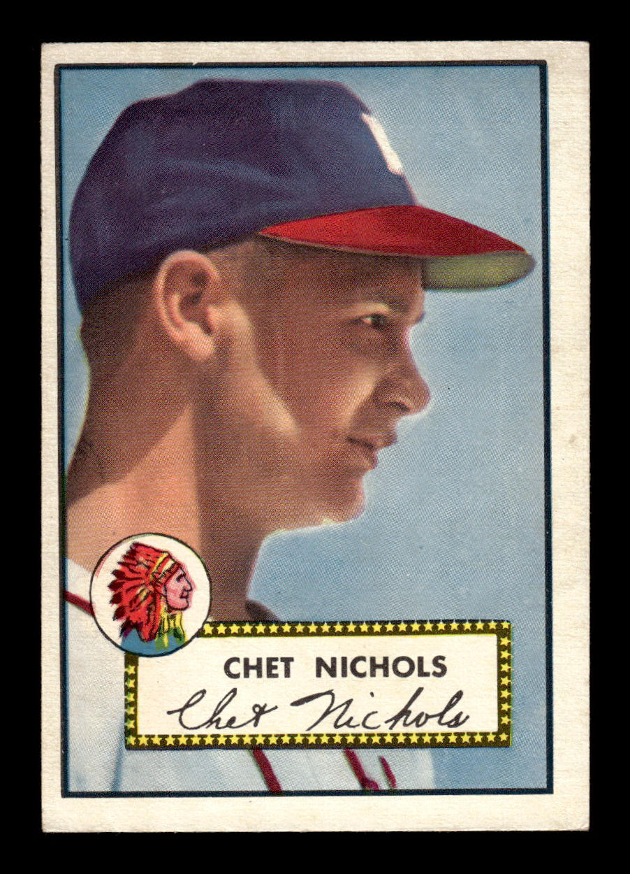 1952 Topps #288 Chet Nichols Boston Braves Crease Free EXMT HOF-10007010