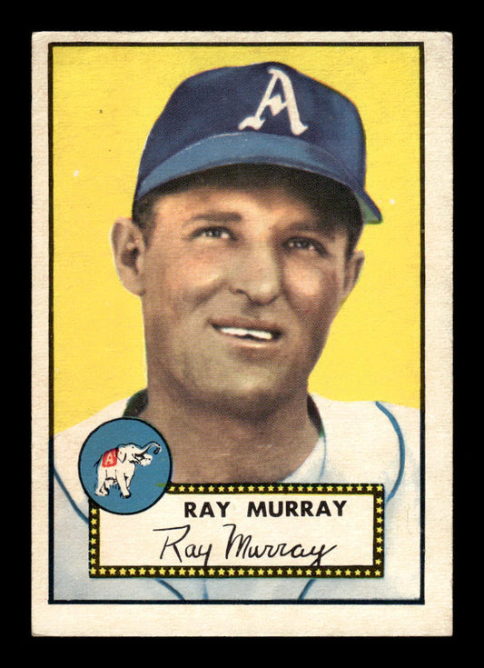 1952 Topps #299 Ray Murray Philadelphia Athletics Crease Free EXMT HOF-10007018