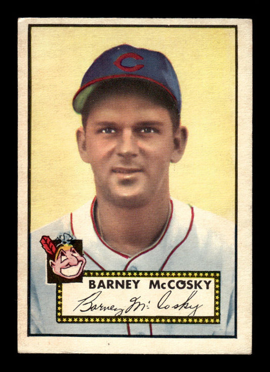 1952 Topps #300 Barney McCosky Cleveland Indians VGEX HOF-10007019