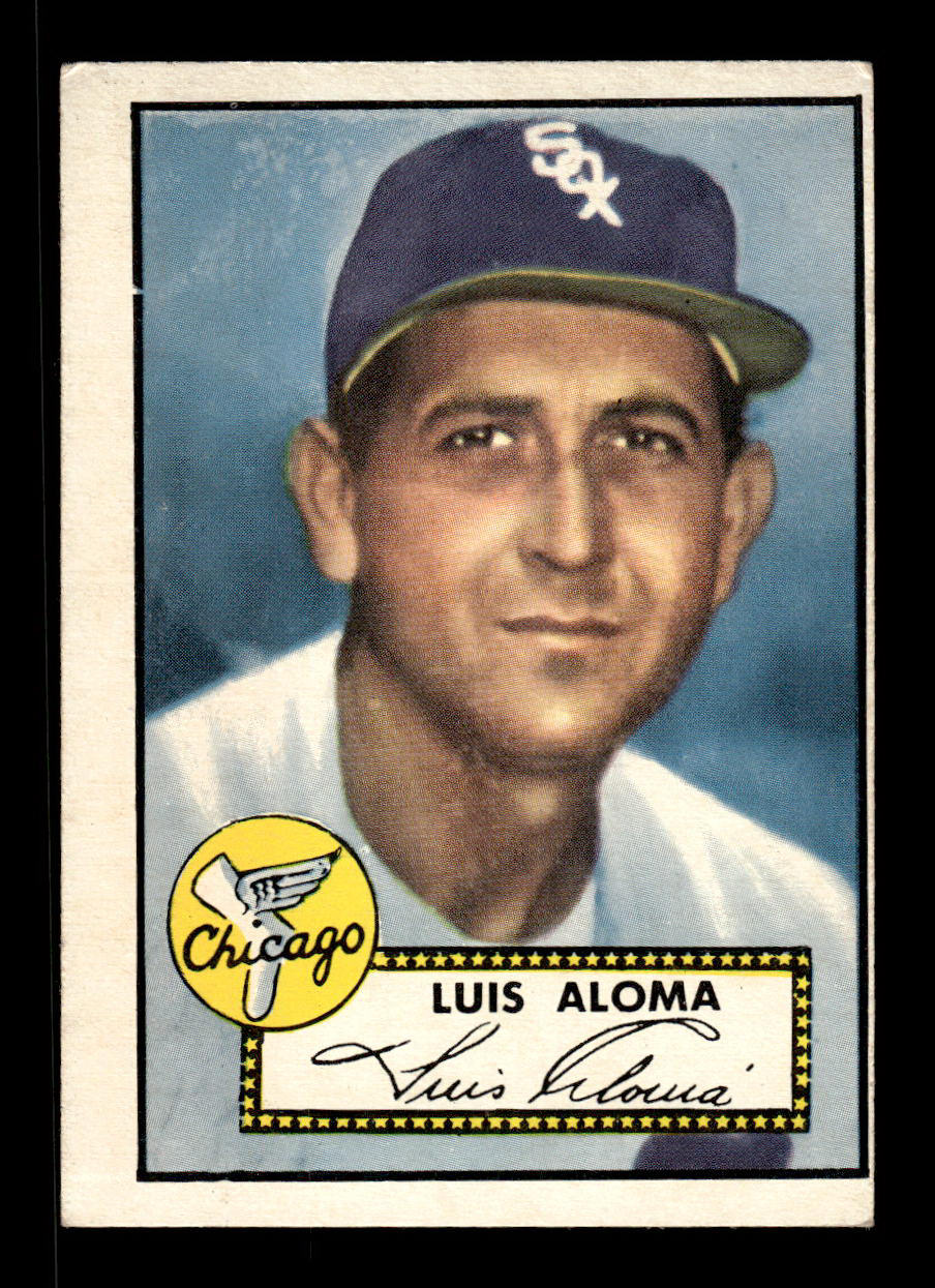 1952 Topps #308 Luis Aloma Chicago White Sox Crease Free EX HOF-10007027